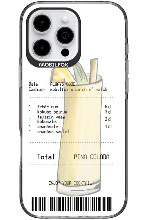 pina colada koktél - Apple iPhone 16 Pro Max