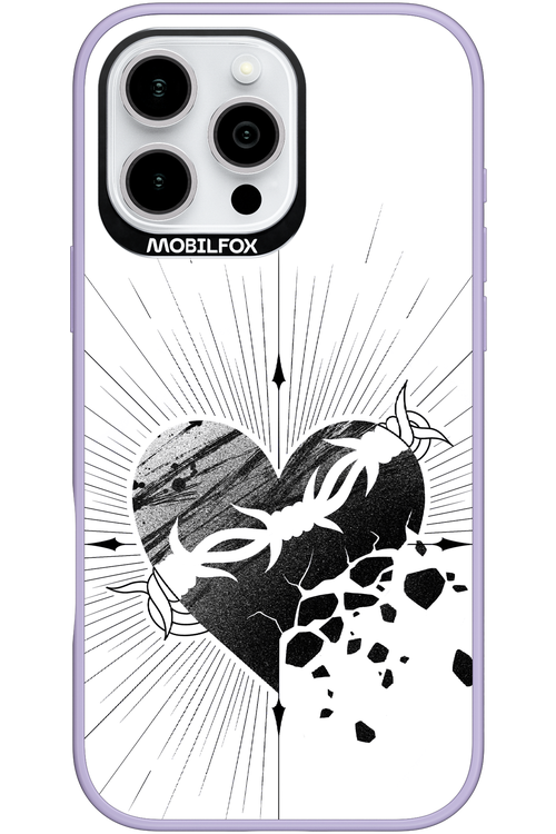 Fekete Szív - Apple iPhone 16 Pro Max