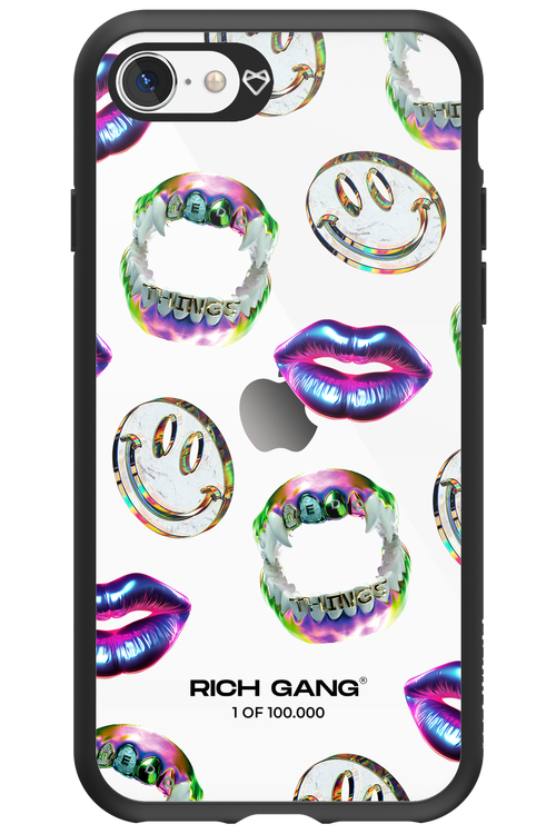 Crazy Rich Transparent - Apple iPhone SE 2022