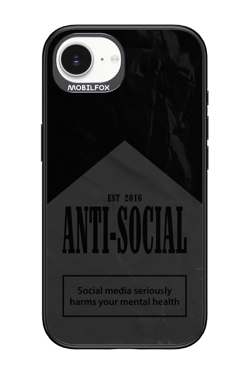 ANTI-SOCIAL (BLVCK) 2.0 - Apple iPhone 16e