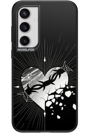 Fehér Szív - Samsung Galaxy S24+