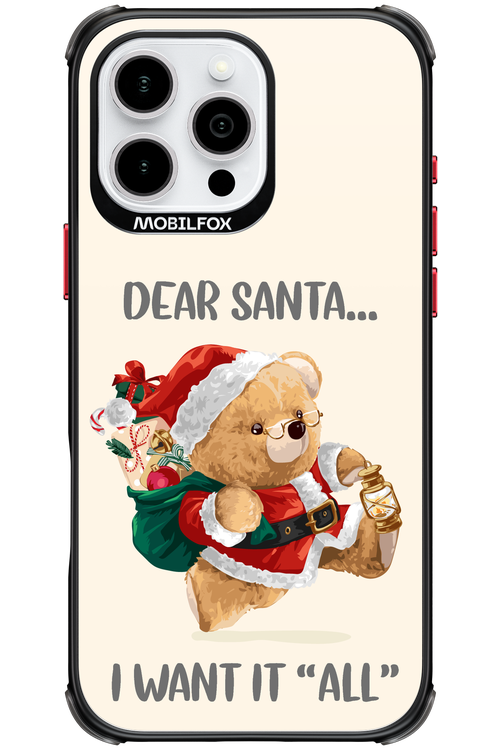 Dear Santa i want it all - Apple iPhone 16 Pro Max