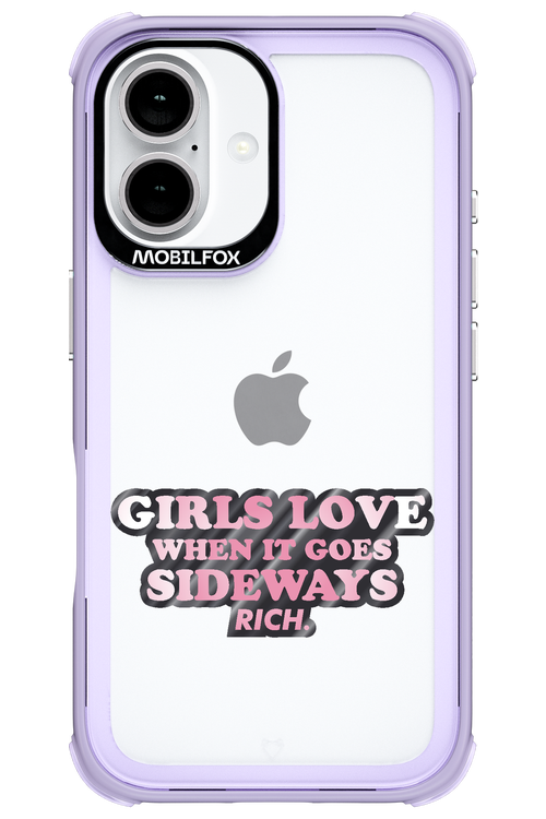 When it goes sideways - Apple iPhone 16