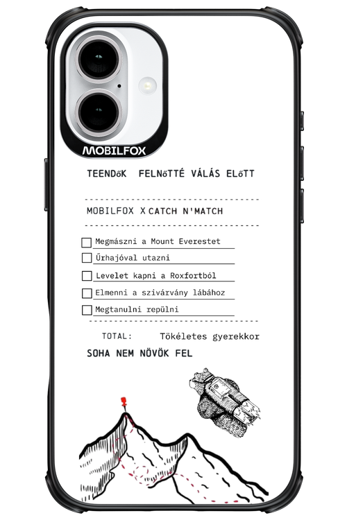 teendők felnőtté válás előtt - Apple iPhone 16 Plus