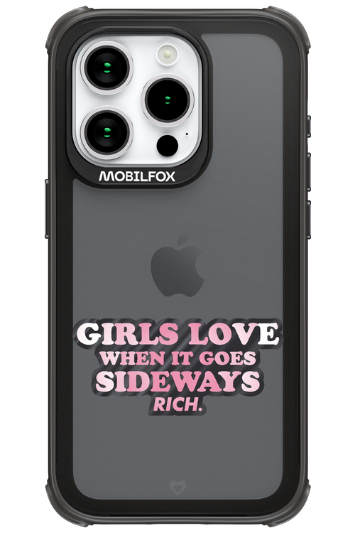 When it goes sideways - Apple iPhone 15 Pro