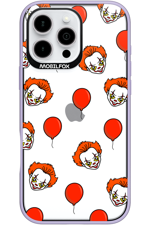 Mystery Clown (Transparent) - Apple iPhone 16 Pro Max
