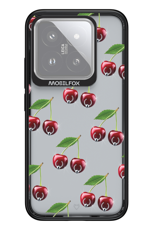 Spicy Cherries Transparent - Xiaomi 14