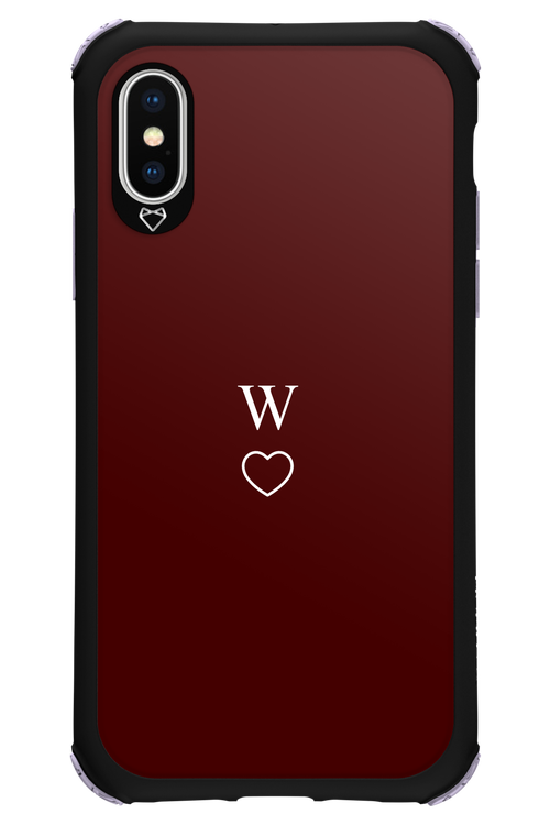 W Burgundia 2.0 - Apple iPhone X