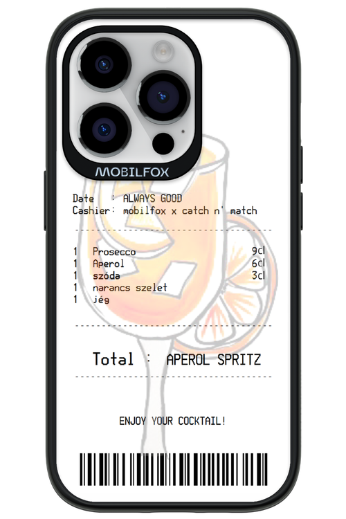 aperol spritz koktél - Apple iPhone 14 Pro
