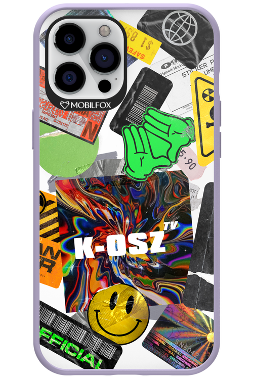 K-osz Sticker Transparent - Apple iPhone 12 Pro Max