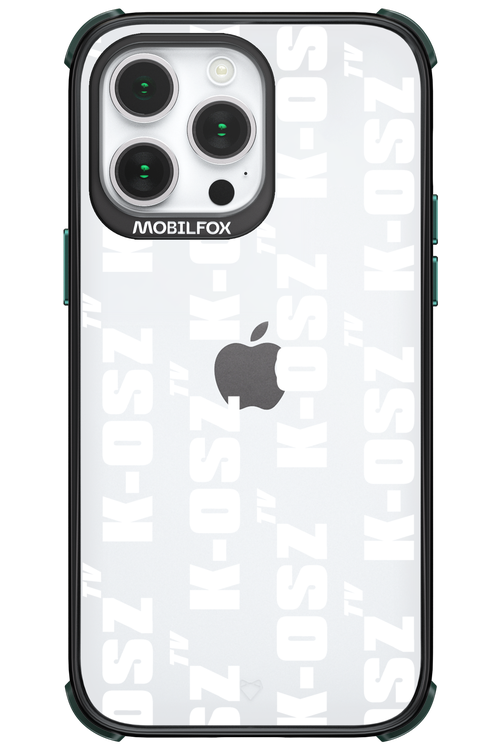 K-osz Transparent White - Apple iPhone 14 Pro Max