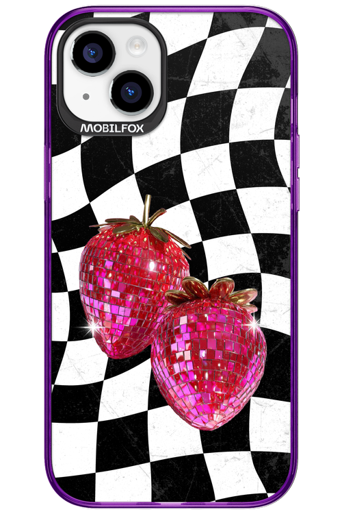 Disco Strawberry 2.0 - Apple iPhone 15 Plus