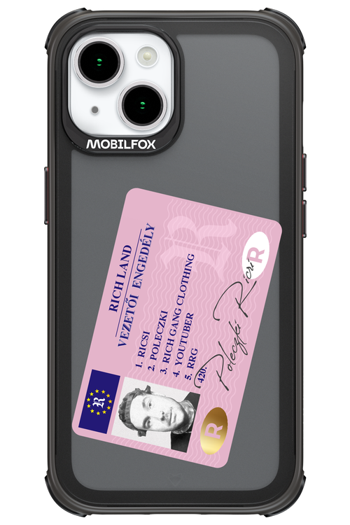 Vezetői engedély - Apple iPhone 15
