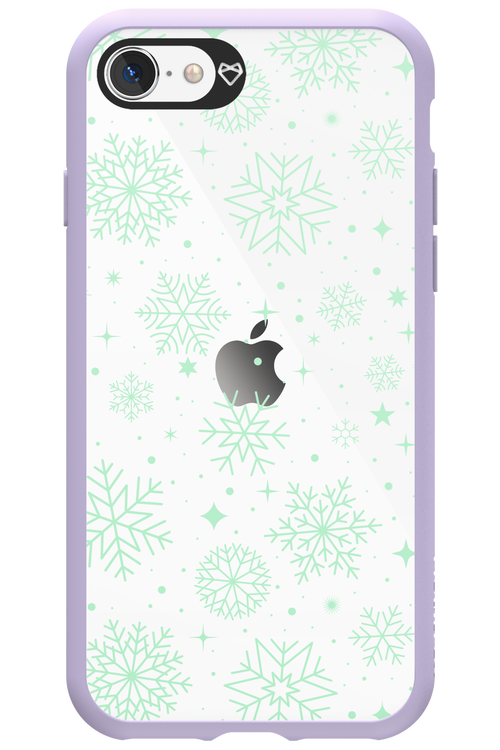 Tiffany's Snowflakes - Apple iPhone SE 2022