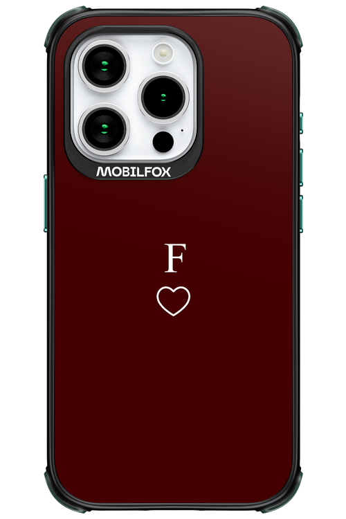 F Burgundia 2.0 - Apple iPhone 15 Pro
