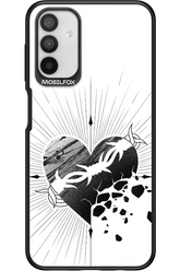 Fekete Szív - Samsung Galaxy A04s