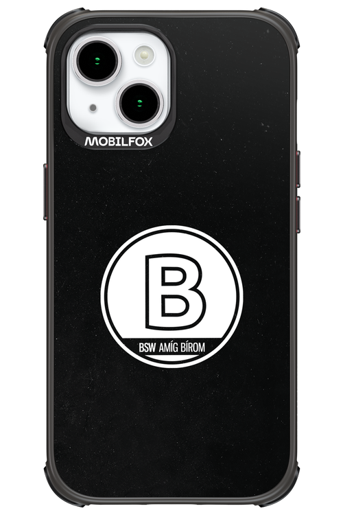 Amig bírom Black - Apple iPhone 15