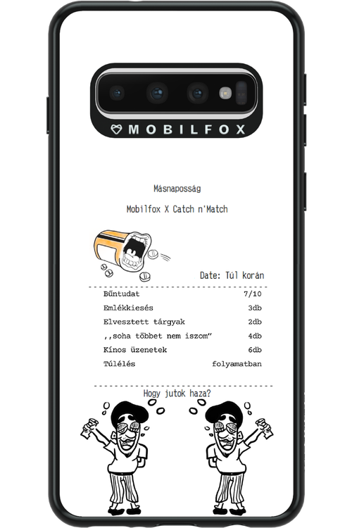 másnaposság - Samsung Galaxy S10