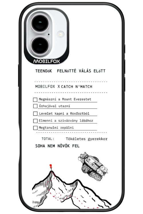 teendők felnőtté válás előtt - Apple iPhone 16 Plus