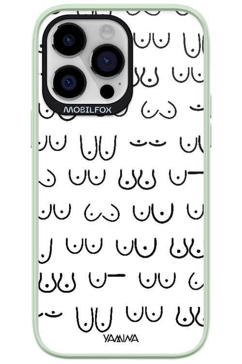 Boobies (white) - Apple iPhone 14 Pro Max