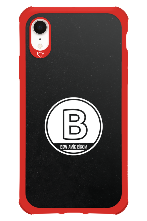 Amig bírom Black - Apple iPhone XR