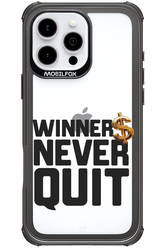 Winners Never Quit 2.0 - Apple iPhone 16 Pro Max