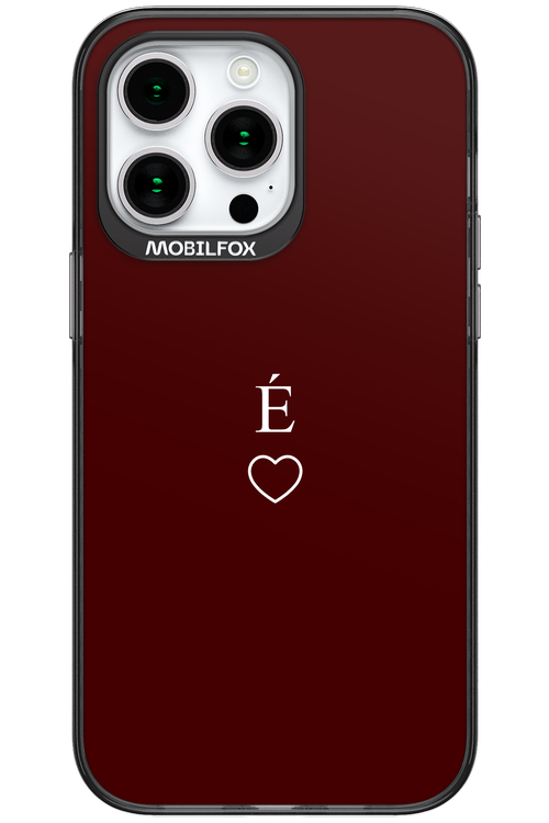 E Burgundia II 2.0 - Apple iPhone 15 Pro Max