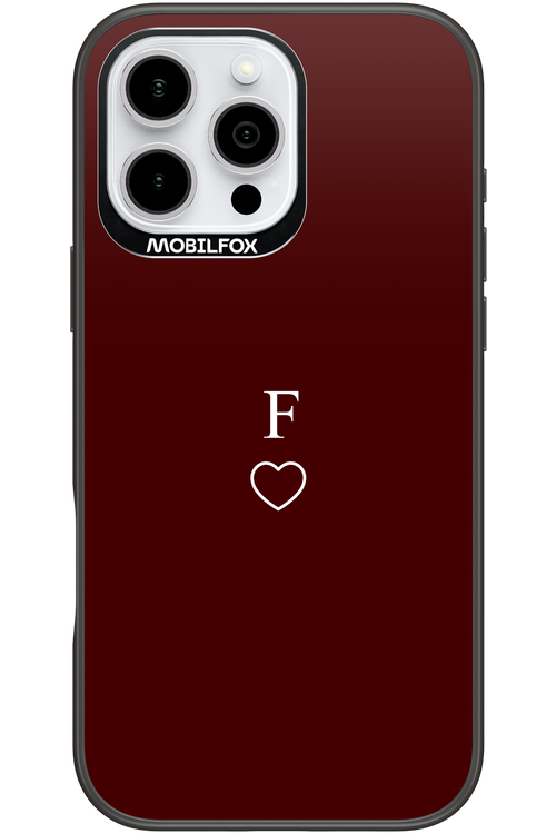 F Burgundia 2.0 - Apple iPhone 16 Pro Max