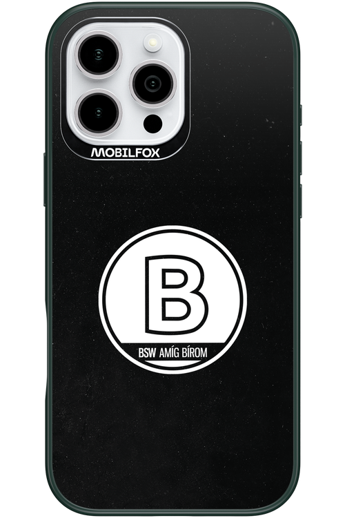 Amig bírom Black - Apple iPhone 16 Pro Max