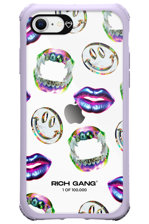 Crazy Rich Transparent - Apple iPhone SE 2022