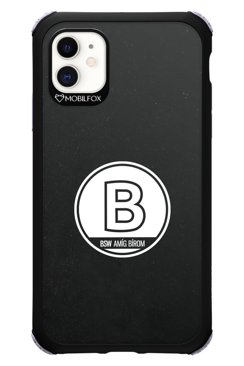 Amig bírom Black - Apple iPhone 11