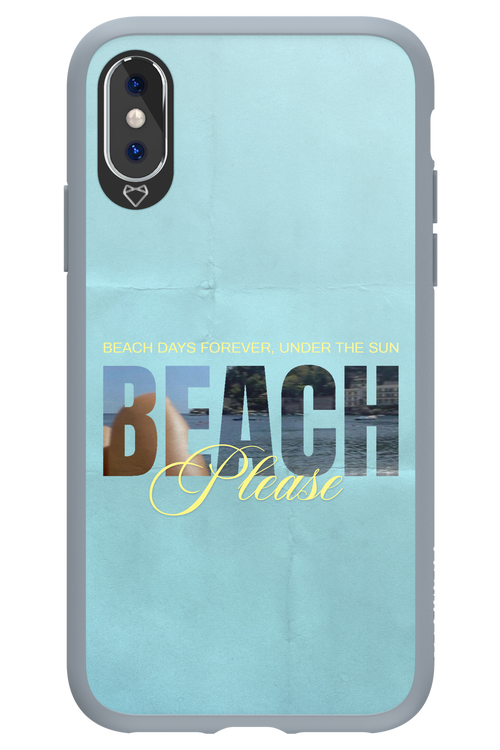 Beach Pls - Apple iPhone X