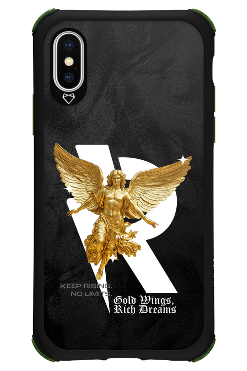 Gold Wings - Apple iPhone X