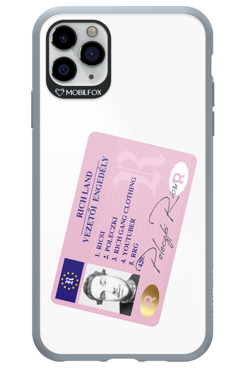 Vezetői engedély - Apple iPhone 11 Pro Max