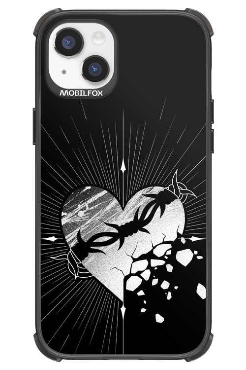 Fehér Szív - Apple iPhone 14 Plus