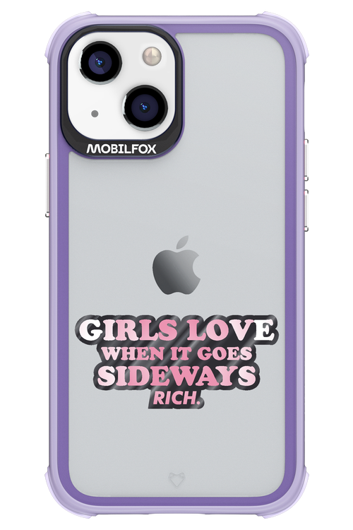 When it goes sideways - Apple iPhone 13 Mini