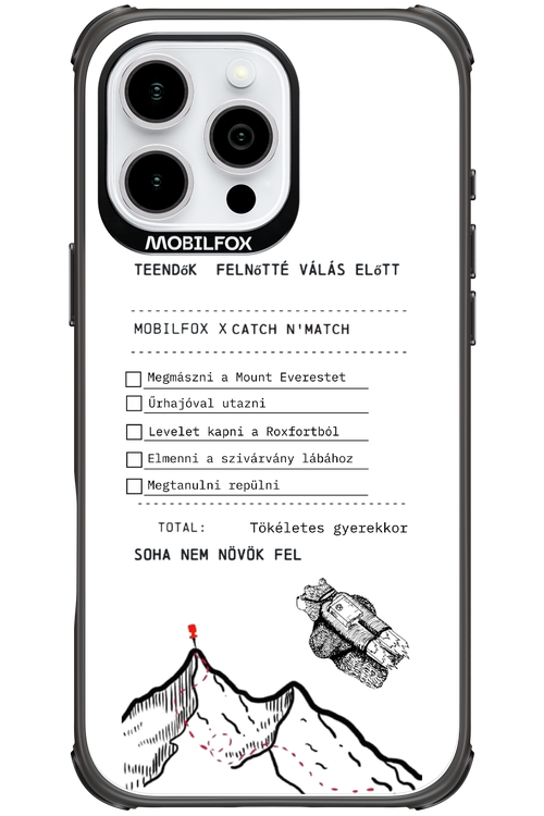 teendők felnőtté válás előtt - Apple iPhone 16 Pro Max