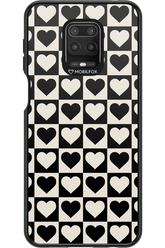 Checkered Heart - Xiaomi Redmi Note 9 Pro