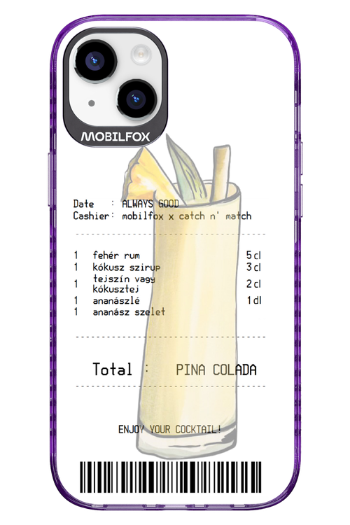 pina colada koktél - Apple iPhone 14 Plus