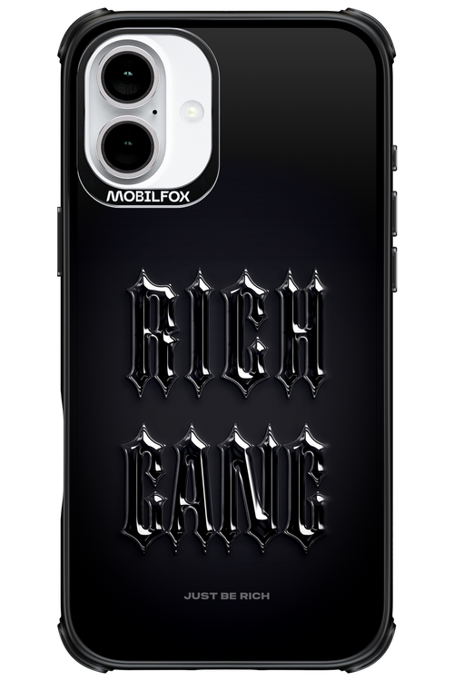 Rich Gang Black - Apple iPhone 16 Plus