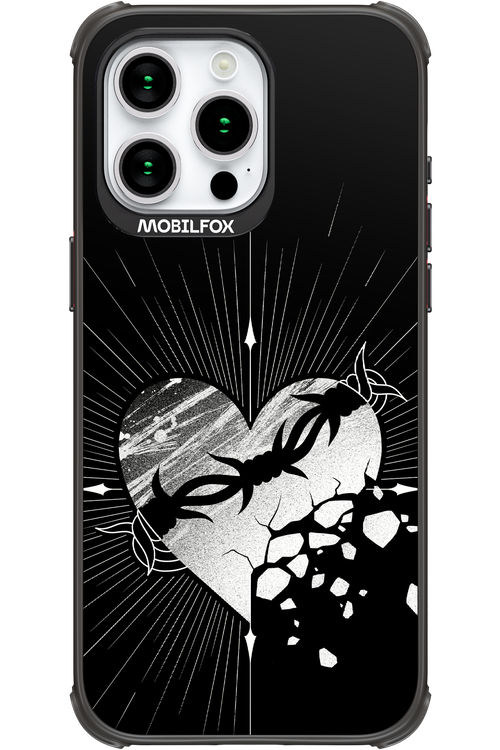 Fehér Szív - Apple iPhone 15 Pro Max