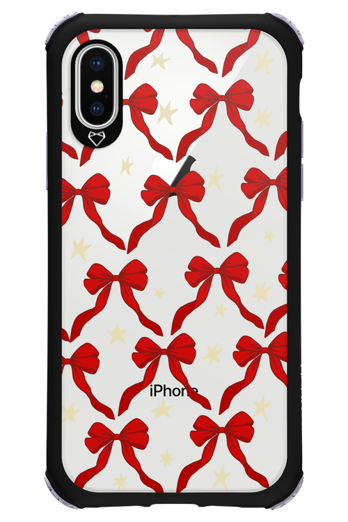 Bow & Stars (Transparent) - Apple iPhone X