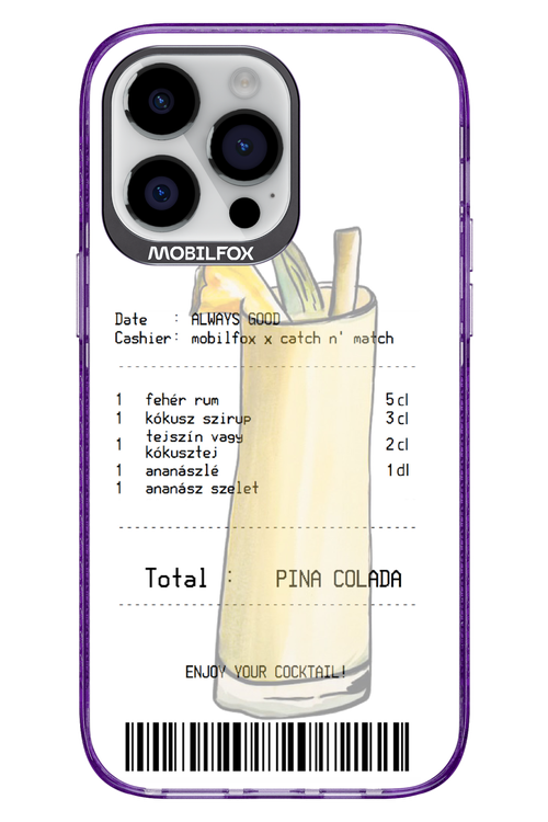 pina colada koktél - Apple iPhone 14 Pro Max