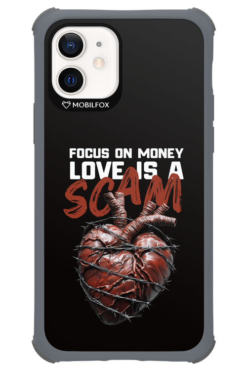 Focus on money, love is a scam - Apple iPhone 12