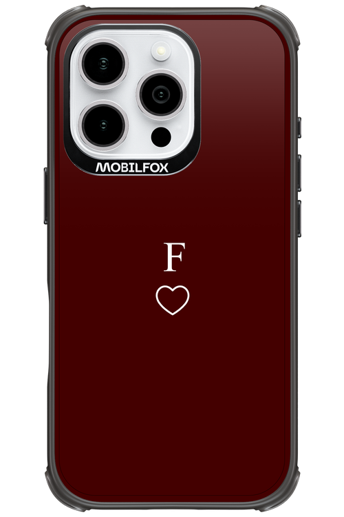 F Burgundia 2.0 - Apple iPhone 16 Pro