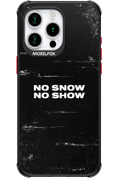 No snow, no show - Apple iPhone 15 Pro Max