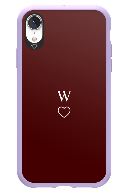 W Burgundia 2.0 - Apple iPhone XR