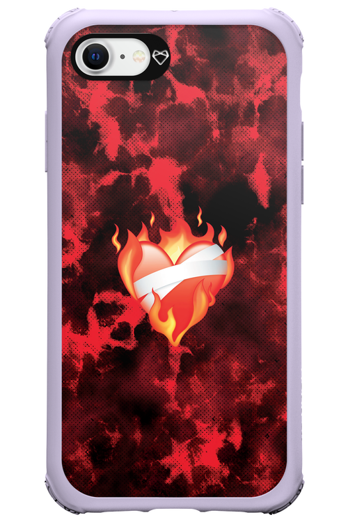 Lava Red - Apple iPhone 8