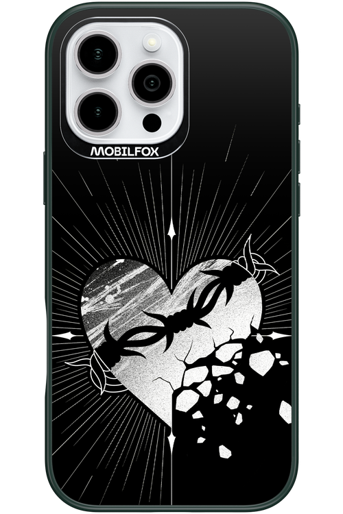 Fehér Szív - Apple iPhone 16 Pro Max