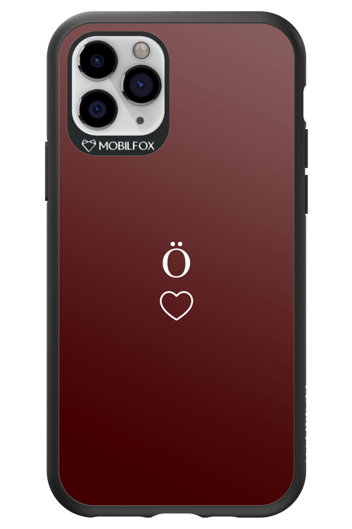 O Burgundia II 2.0 - Apple iPhone 11 Pro